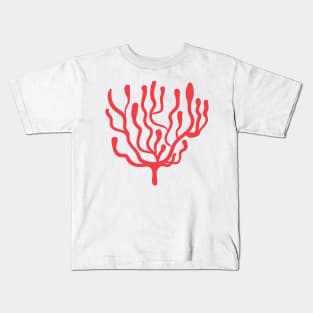 Red Coral Kids T-Shirt